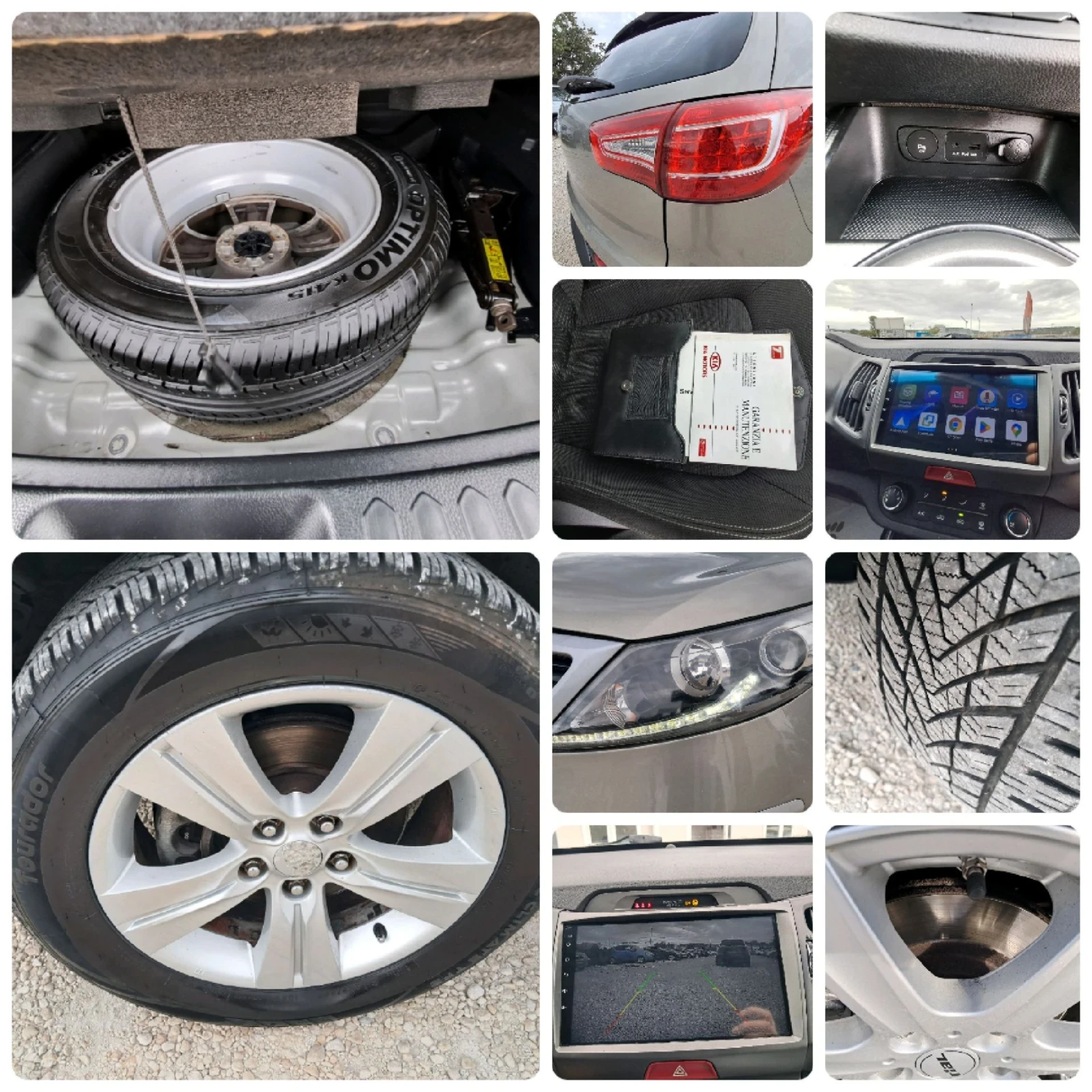 Kia Sportage 1.6i ИТАЛИЯ НАВИГАЦИЯ КАМЕРА ПАРКТРОНИК, снимка 17 - Автомобили и джипове - 56248211