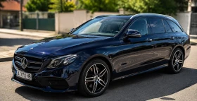 Mercedes-Benz E 220 AMG SHADOW LINE 360 HEAD UP BURMASTER Възм. Бартер, снимка 1