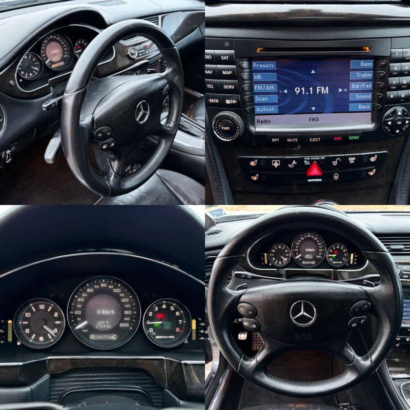 Mercedes-Benz CLS 63 AMG FULL / KOJA / XENON / LUK / NAVI / F1, снимка 13 - Автомобили и джипове - 47984719