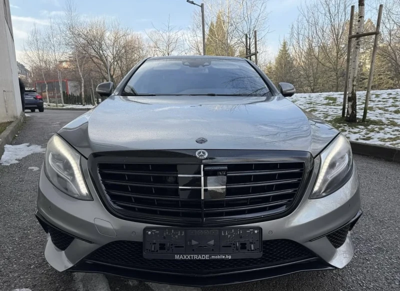 Mercedes-Benz S 63 AMG LONG / РЕГИСТРИРАН , снимка 2 - Автомобили и джипове - 50836654