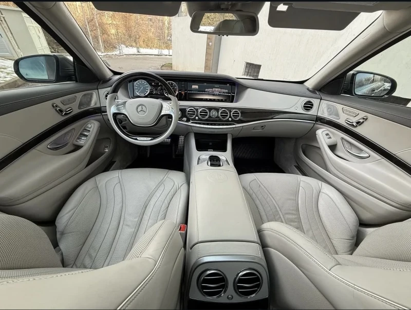Mercedes-Benz S 63 AMG LONG / РЕГИСТРИРАН , снимка 11 - Автомобили и джипове - 50836654