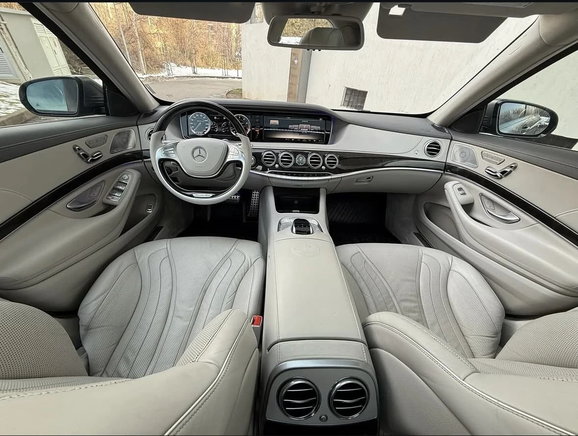 Mercedes-Benz S 63 AMG LONG / РЕГИСТРИРАН  | Mobile.bg — изображение 11