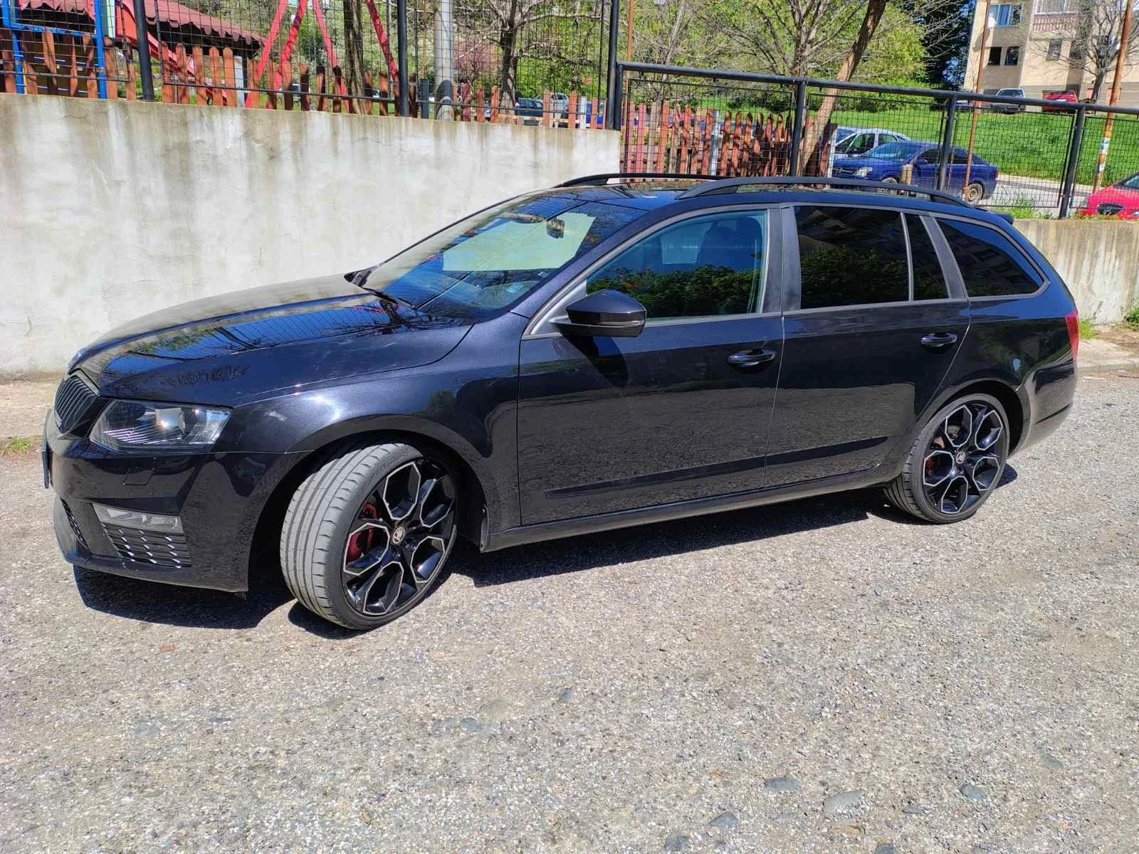 Skoda Octavia 2.0 TSI VRS BLACK EDITION ABT! Нов внос Швейцария , снимка 2 - Автомобили и джипове - 54417458