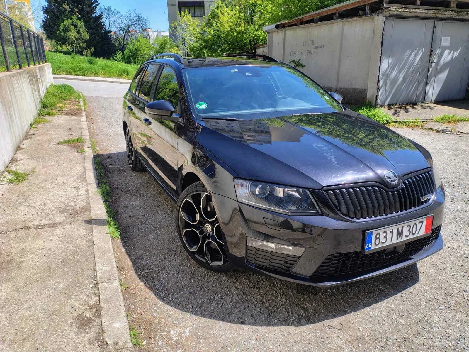 Skoda Octavia 2.0 TSI VRS BLACK EDITION ABT! Нов внос Швейцария 