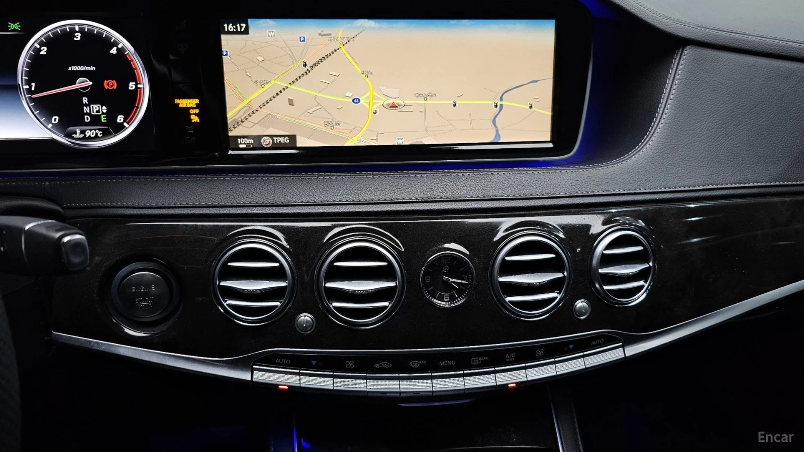 Mercedes-Benz S 350 LONG* 4MATIC* КОЖА* ПОДГРЕВ* ОБДУХВ* BURM* PANO* 3, снимка 12 - Автомобили и джипове - 55681869