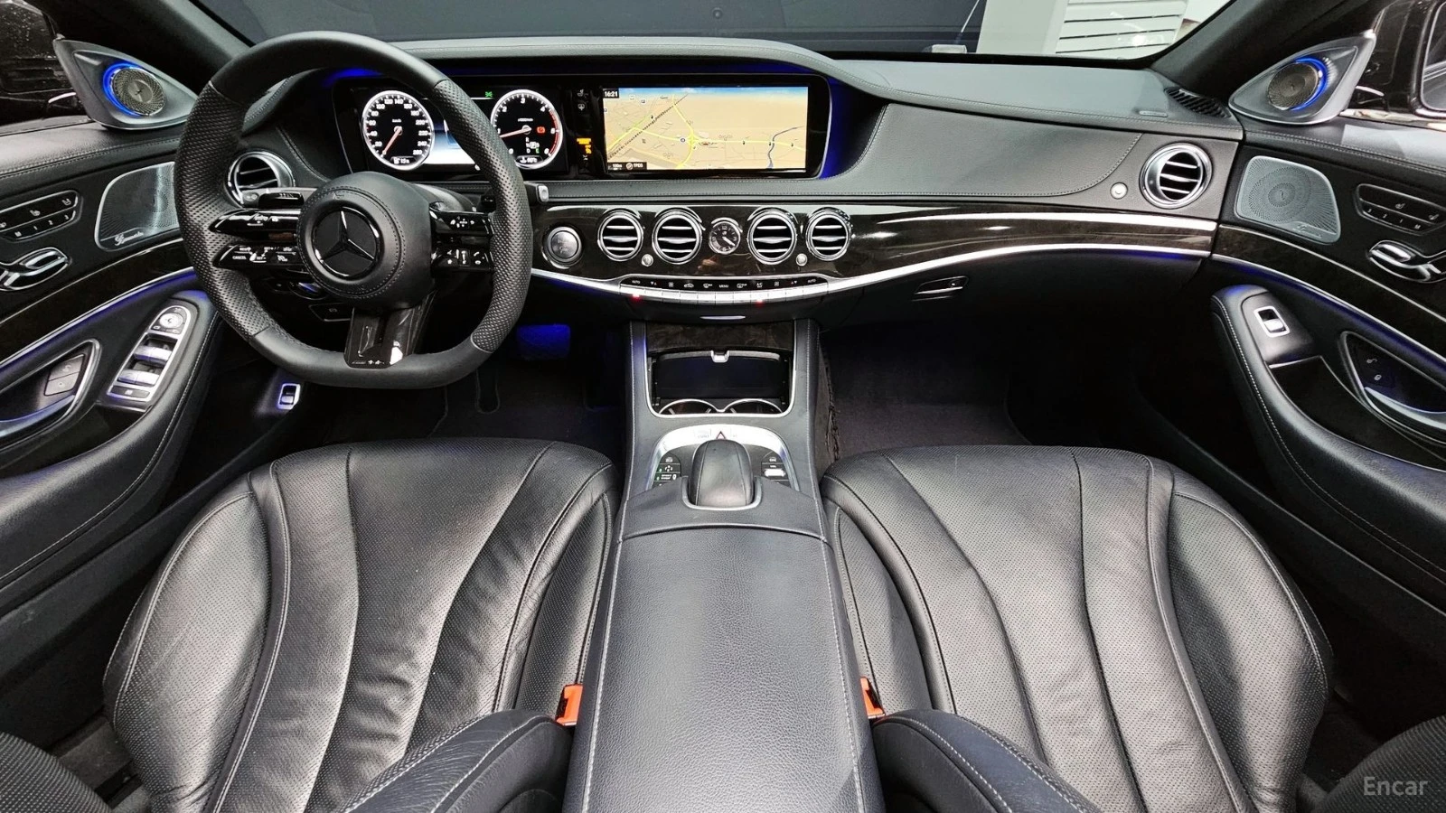 Mercedes-Benz S 350 LONG* 4MATIC* КОЖА* ПОДГРЕВ* ОБДУХВ* BURM* PANO* 3, снимка 6 - Автомобили и джипове - 55681869
