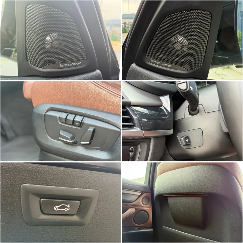 BMW X6 4.0D-М-ПАКЕТ-DIGITAL-360-КАМЕРИ-LANE-ASSIST-HARMAN, снимка 15 - Автомобили и джипове - 51909796