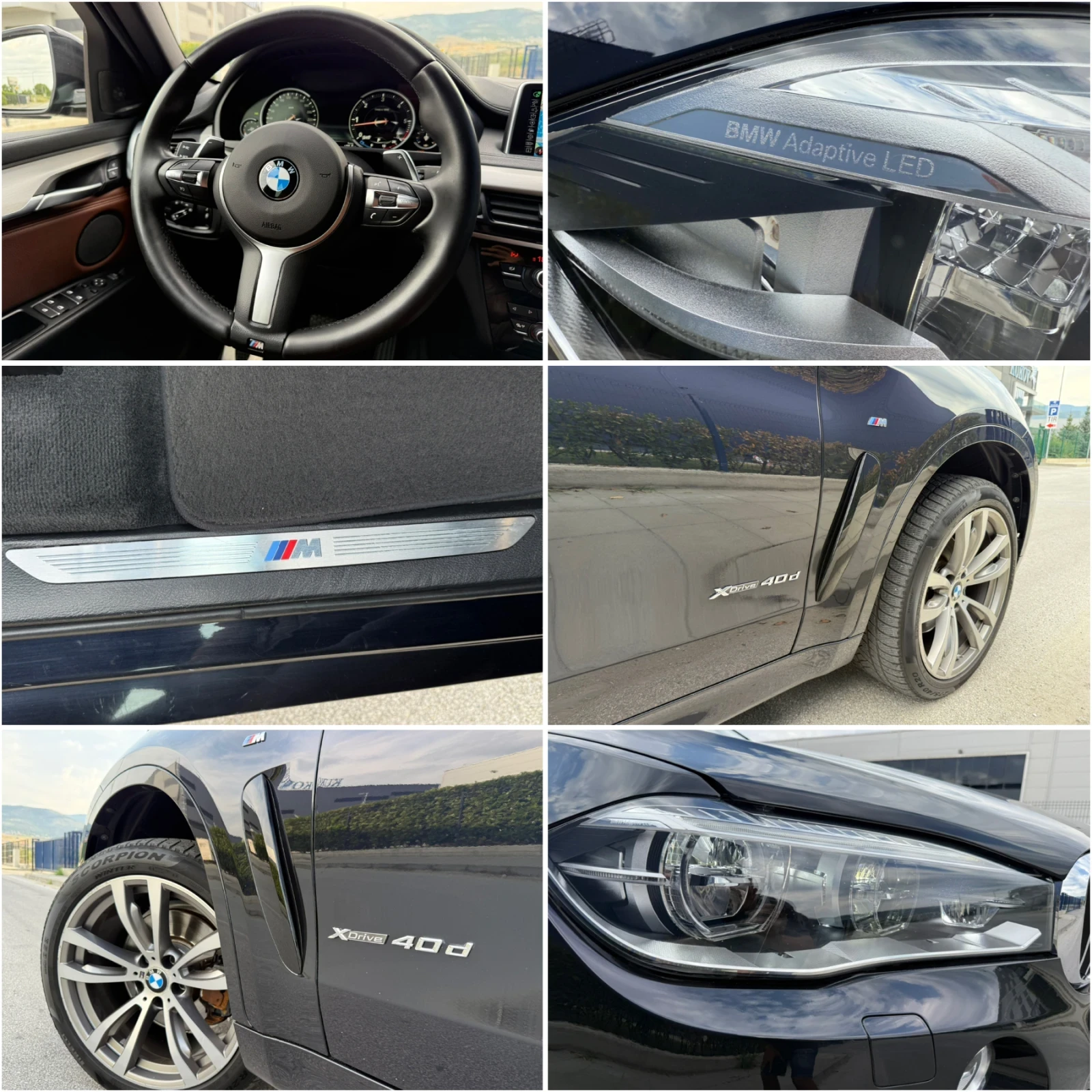 BMW X6 4.0D---DIGITAL-360--LANE-ASSIST-HARMAN | Mobile.bg   16