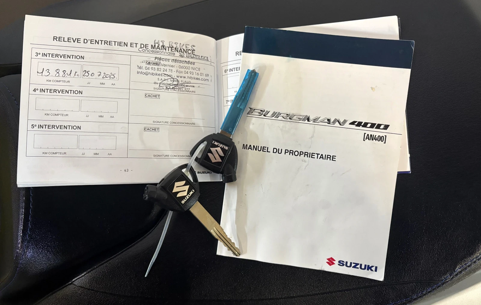 Suzuki Burgman 400i ABS 2024�!!! Service book! | Mobile.bg � ����������� 12