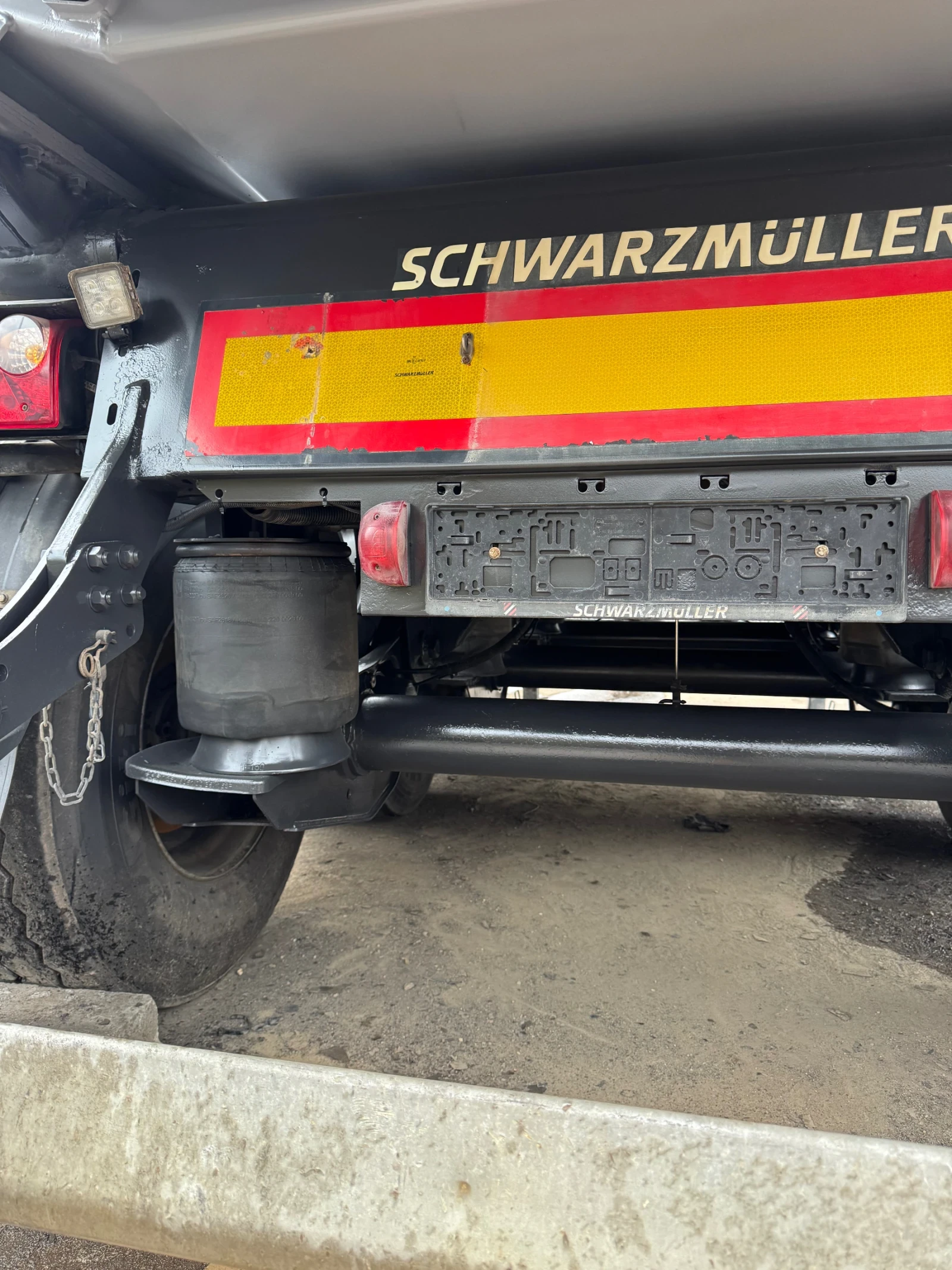 Полуремарке Schwarzmuller K-series, SK, HARDOX, снимка 8 - Ремаркета - 53958360