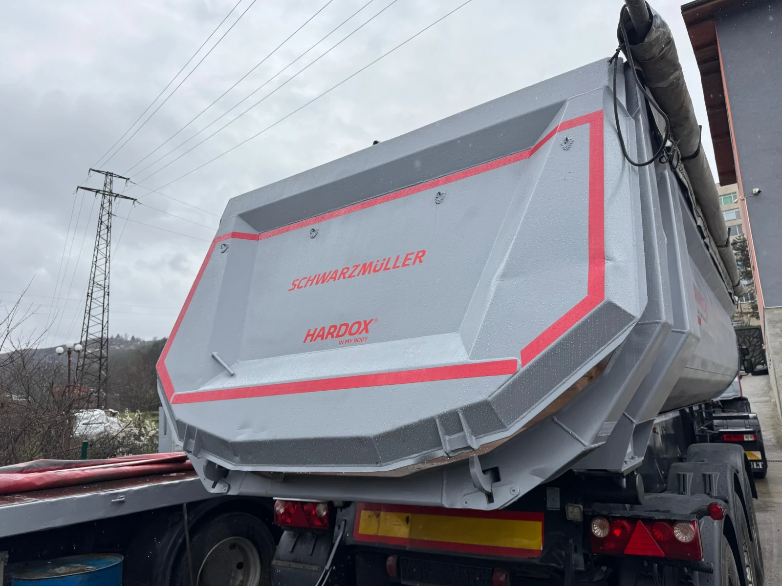 Полуремарке Schwarzmuller K-series, SK, HARDOX, снимка 3 - Ремаркета - 53958360