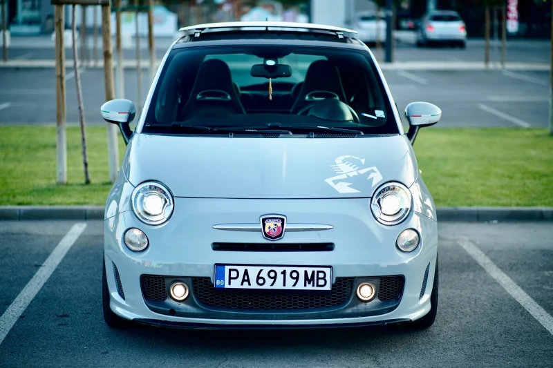 Fiat 500 Abarth 595 Turismo* 160кс* Навигация* Панорама, снимка 3 - Автомобили и джипове - 52645749