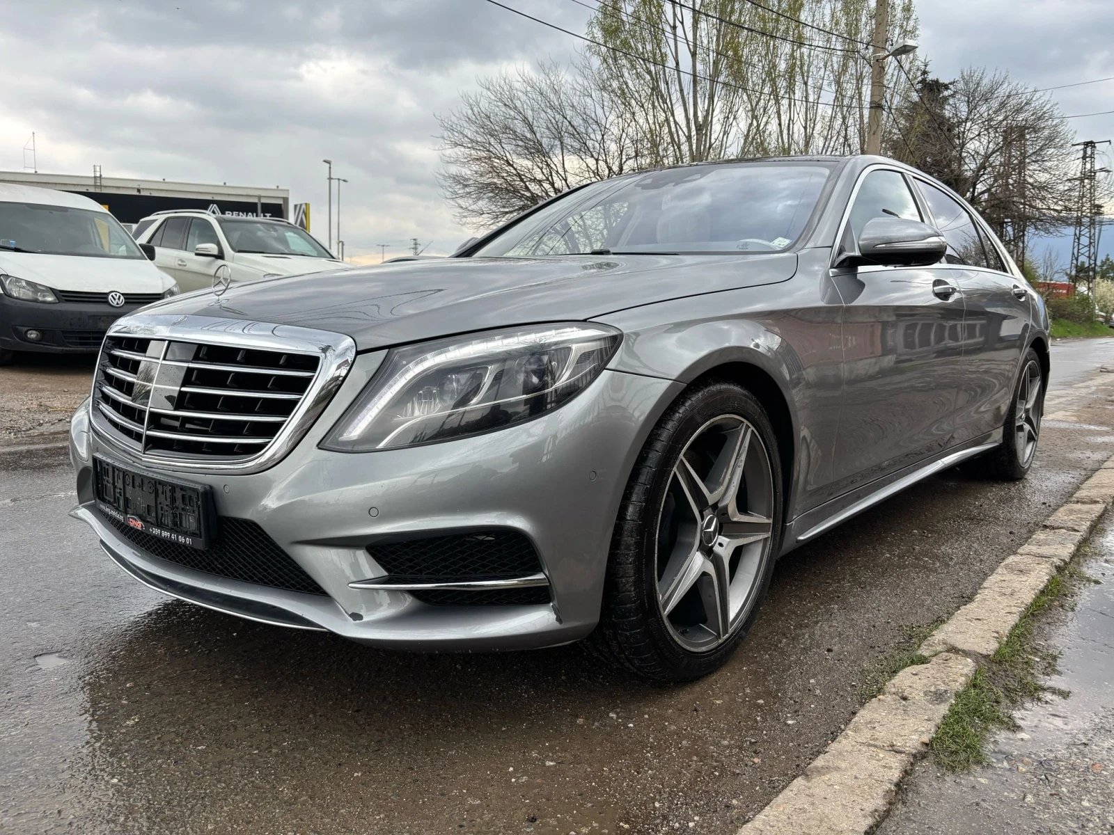 Mercedes-Benz S 500 4MATIC/FULL/EURO6/ГОТОВ ЛИЗИНГ  - изображение 4