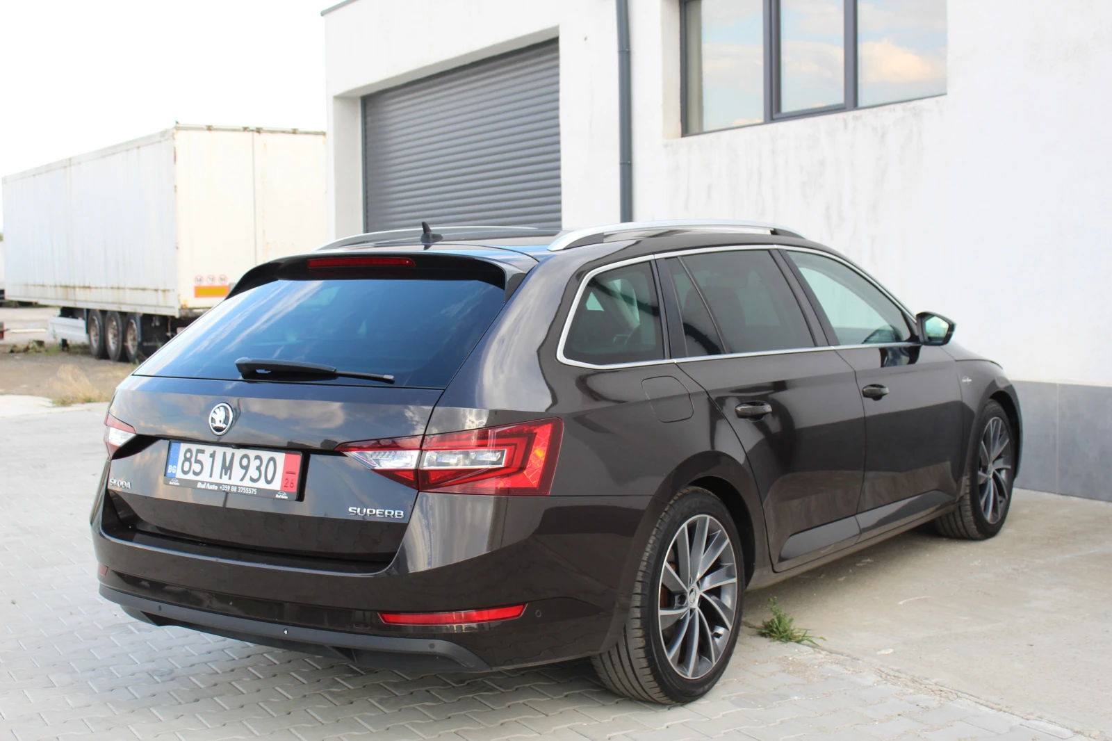 Skoda Superb 2.0TDI 190кс Laurent&Klement/DSG/Панорама, снимка 6 - Автомобили и джипове - 55317808