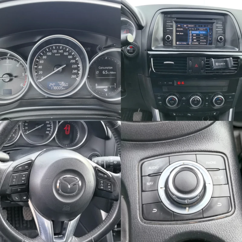 Mazda CX-5 2.2d * 150 к.с Skyactiv , снимка 9 - Автомобили и джипове - 47550497