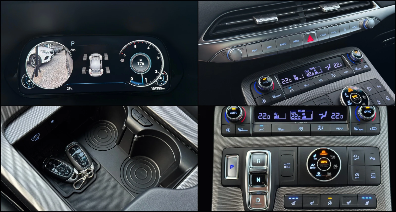 Hyundai Palisade 2.2D ! 4WD ! 6+ 1 ! Calligraphy ! | Mobile.bg � ����������� 14