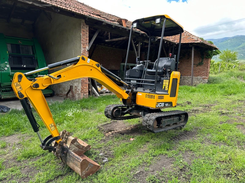 Багер JCB 18z-1, снимка 1 - Индустриална техника - 47079769