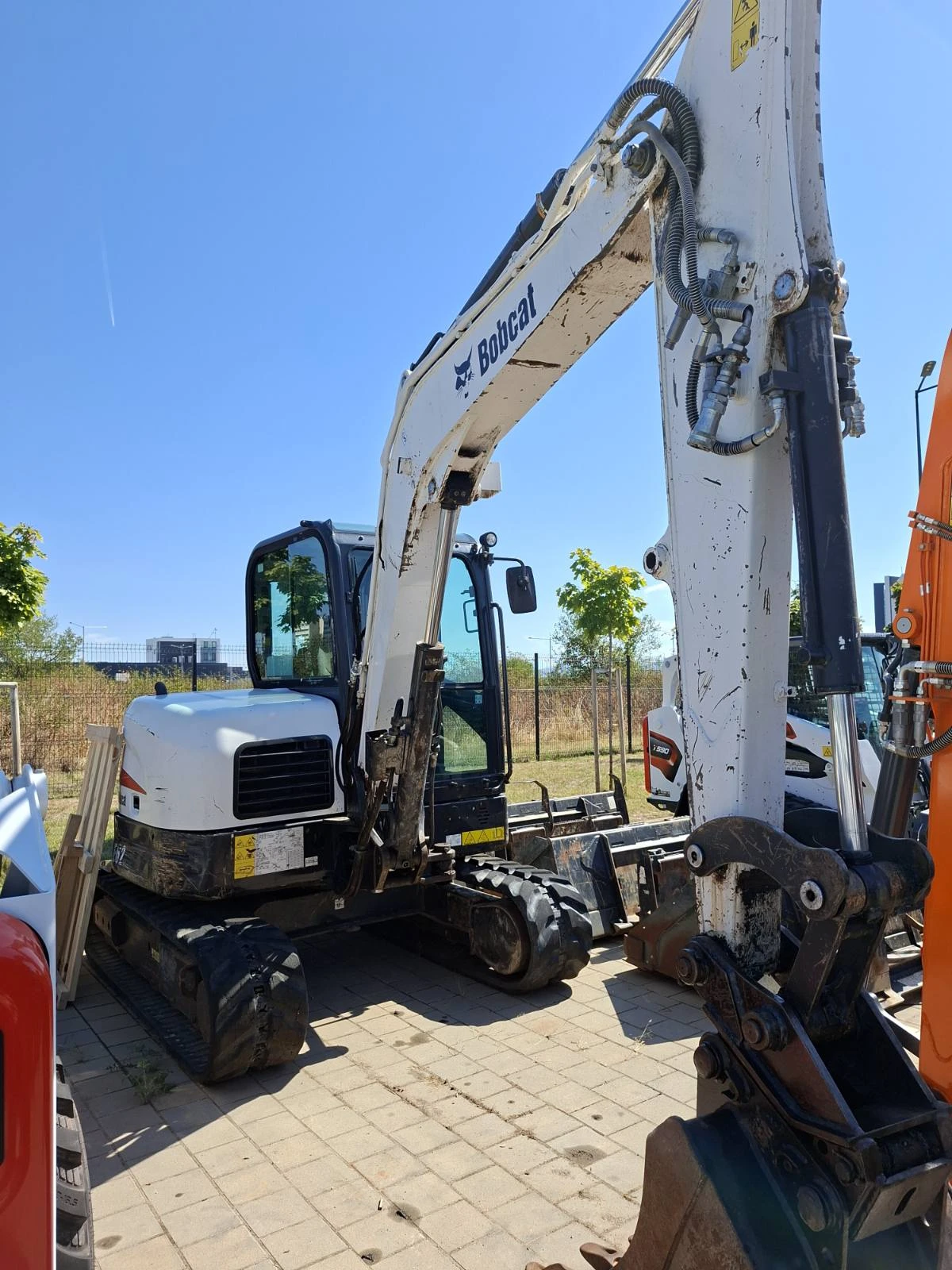 Багер Bobcat E62, снимка 6 - Индустриална техника - 56129426