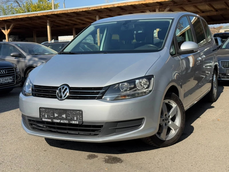 VW Sharan 2.0TDI* 140к.с* СЕРВИЗНА КНИЖКА С ПЪЛНА ИСТОРИЯ В , снимка 1 - Автомобили и джипове - 48222535