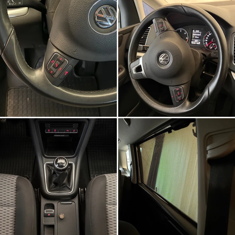 VW Sharan 2.0TDI* 140к.с* СЕРВИЗНА КНИЖКА С ПЪЛНА ИСТОРИЯ В , снимка 13 - Автомобили и джипове - 48222535