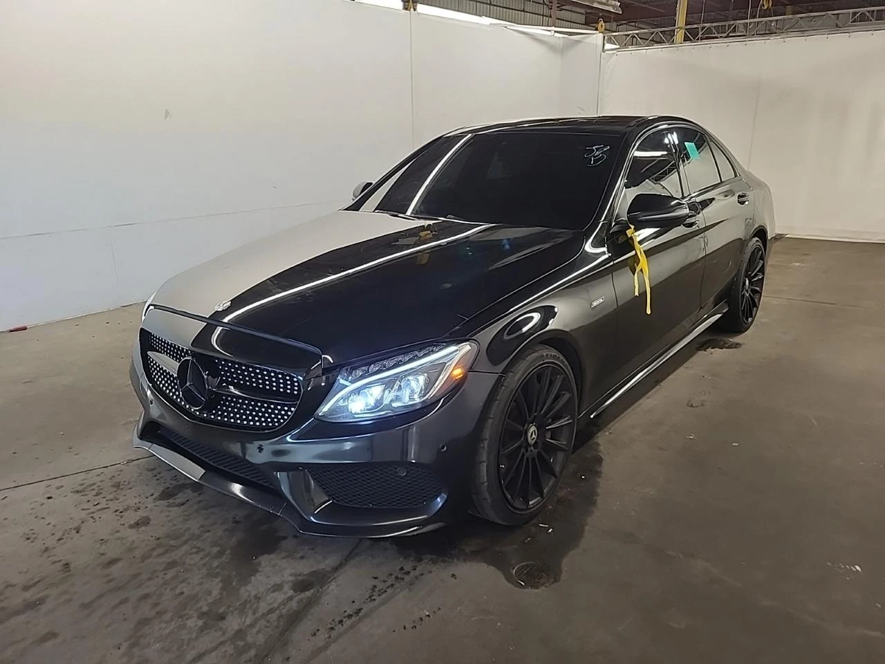 Mercedes-Benz C 450 AMG 4M* Night-pkg* Burmester* Multibeam* Пано* Подгрев, снимка 1