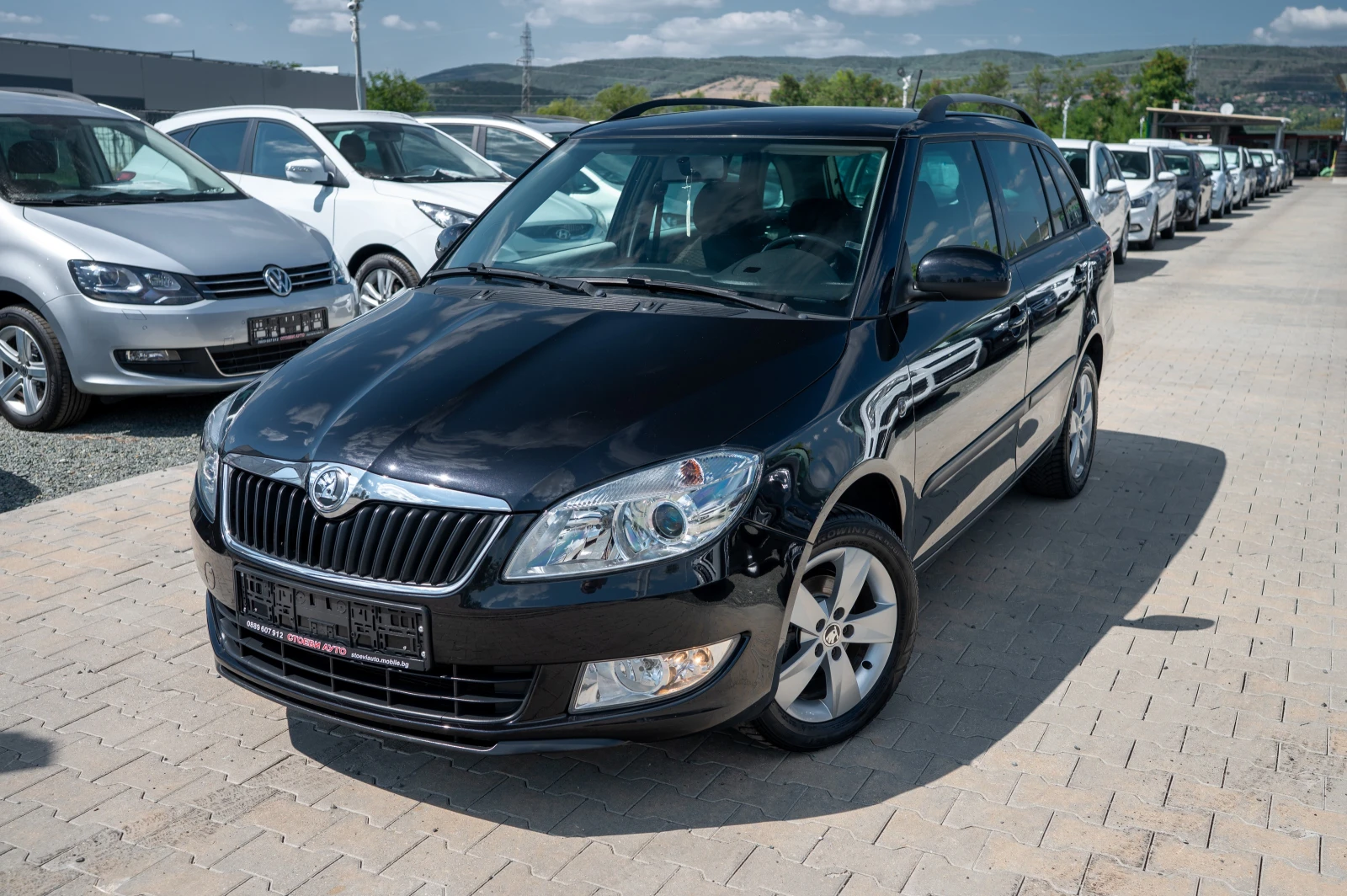 Skoda Fabia 86ks* бензин* 2014г - изображение 2