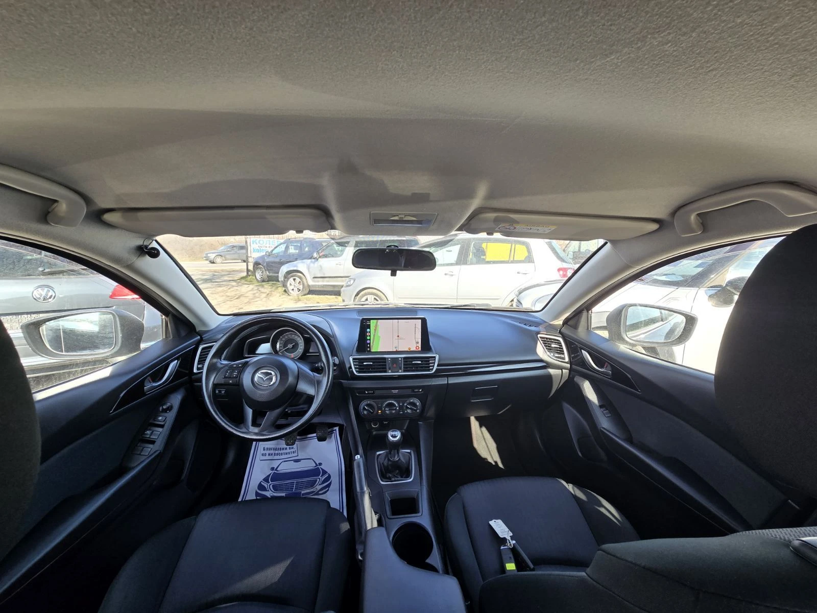 Mazda 3 ТОП СЪСТОЯНИЕ/1.5iSKYACTIV/НАВИГАЦИЯ, снимка 17 - Автомобили и джипове - 54605856