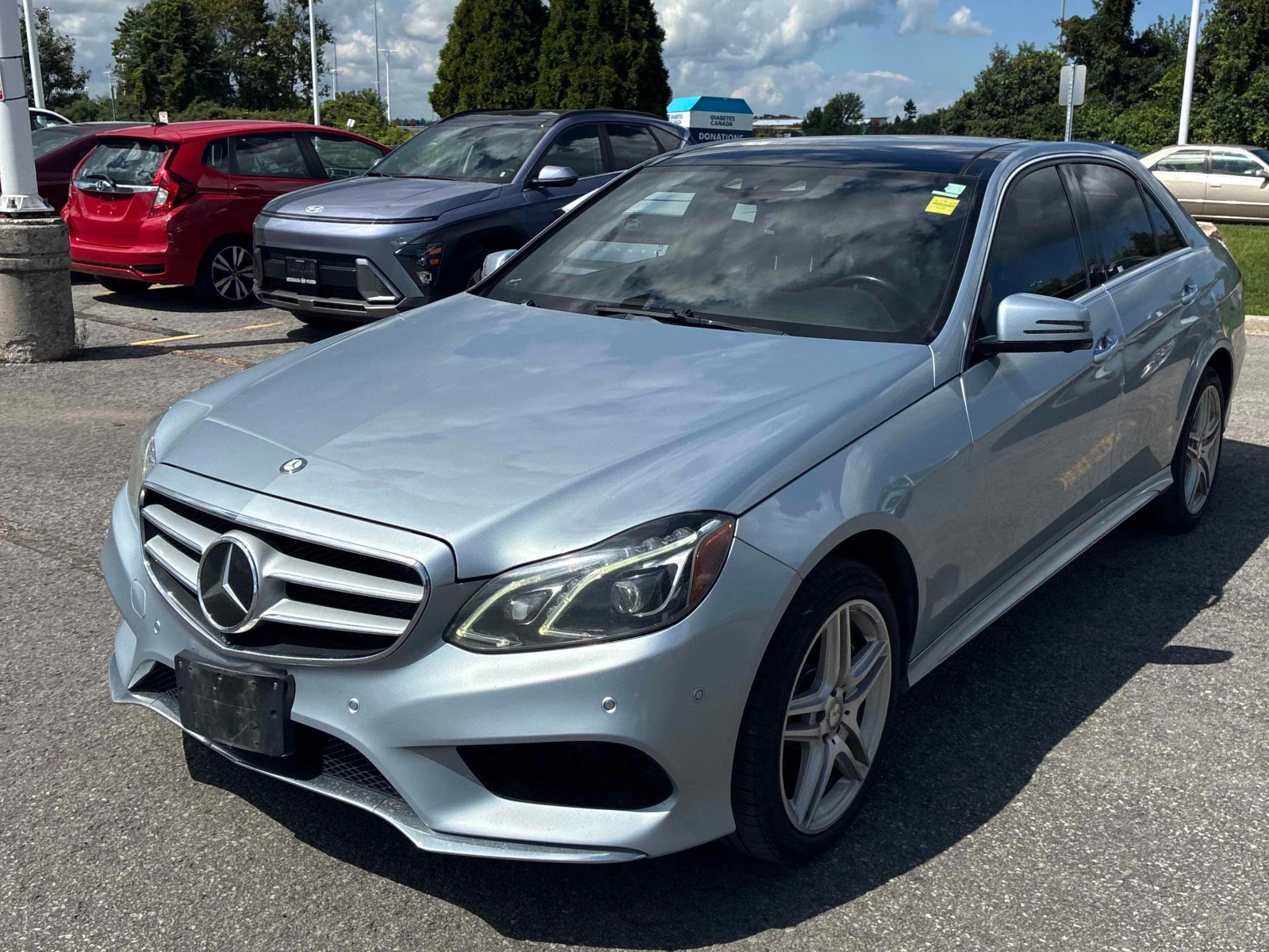 Mercedes-Benz E 55 550| ОБДУХВАНЕ| ПАНОРАМА| 360| ПАМЕТ