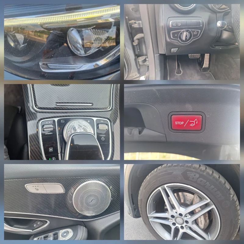 Mercedes-Benz GLC 220 2.2 дизел.170кс.AMG 6.3 БАРТЕР ЛИЗИНГ , снимка 15 - Автомобили и джипове - 52111713
