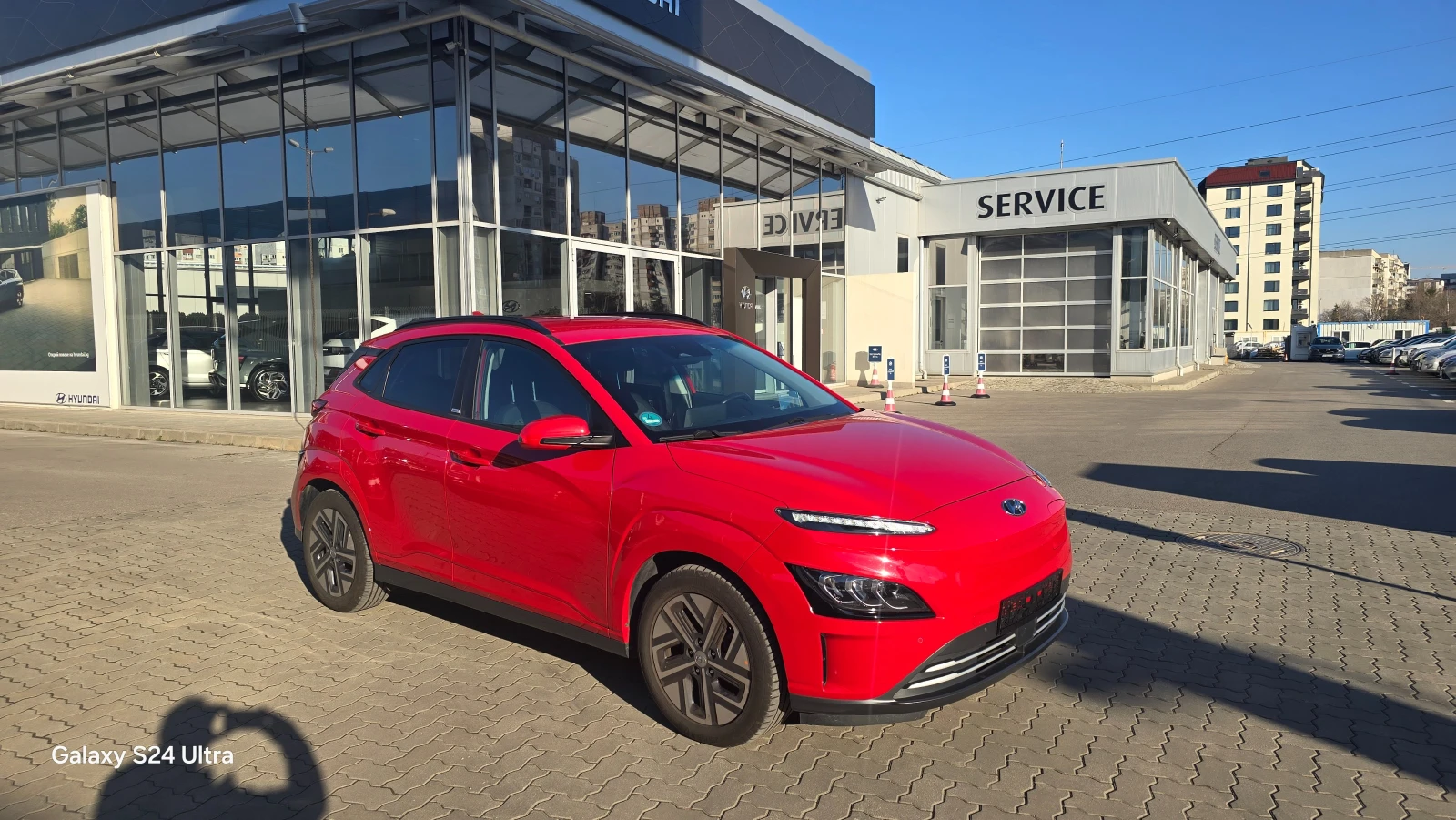 Hyundai Kona Electric 64kWh SOH 100% * Face* Гаранция* Серв.Кни - изображение 3
