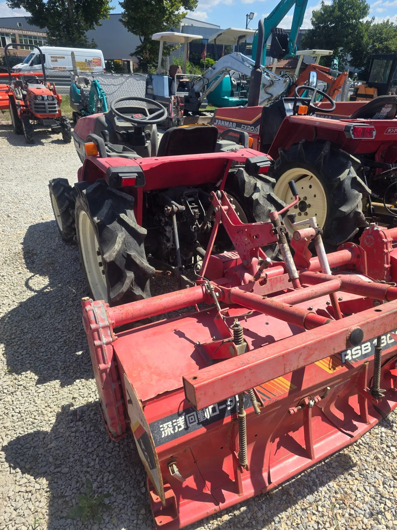 Трактор Yanmar AF 18, снимка 4 - Селскостопанска техника - 55671396