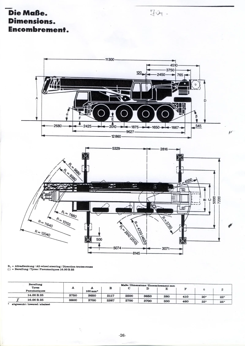 Автокран Друга марка Liebherr LTM1070, снимка 5 - Индустриална техника - 49271239