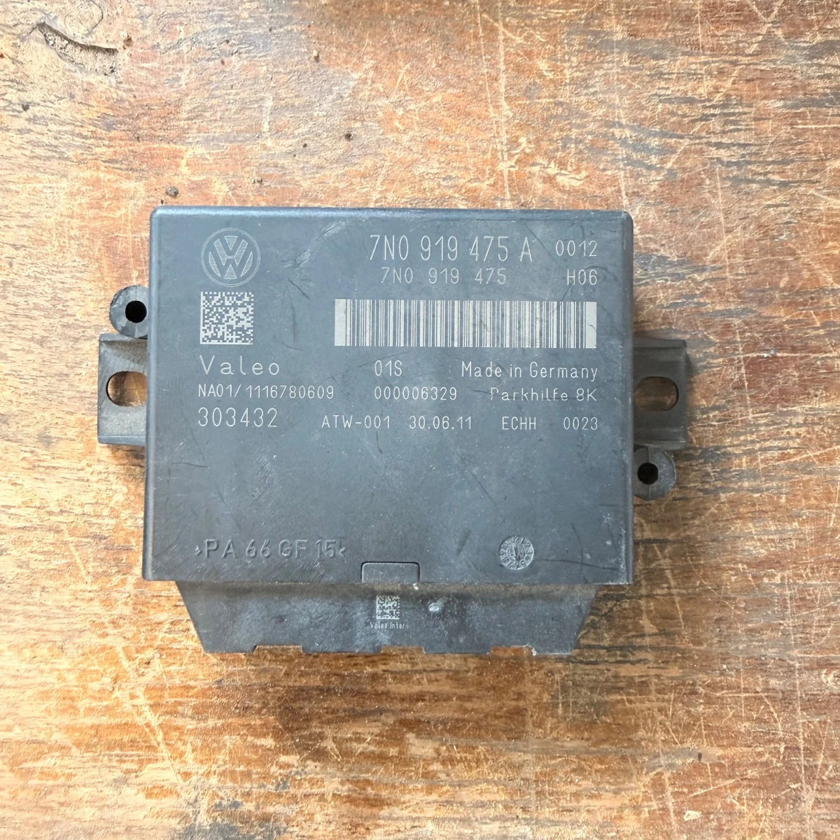 Модул за управление на парктроник за Volkswagen 7N0919475A-1360
