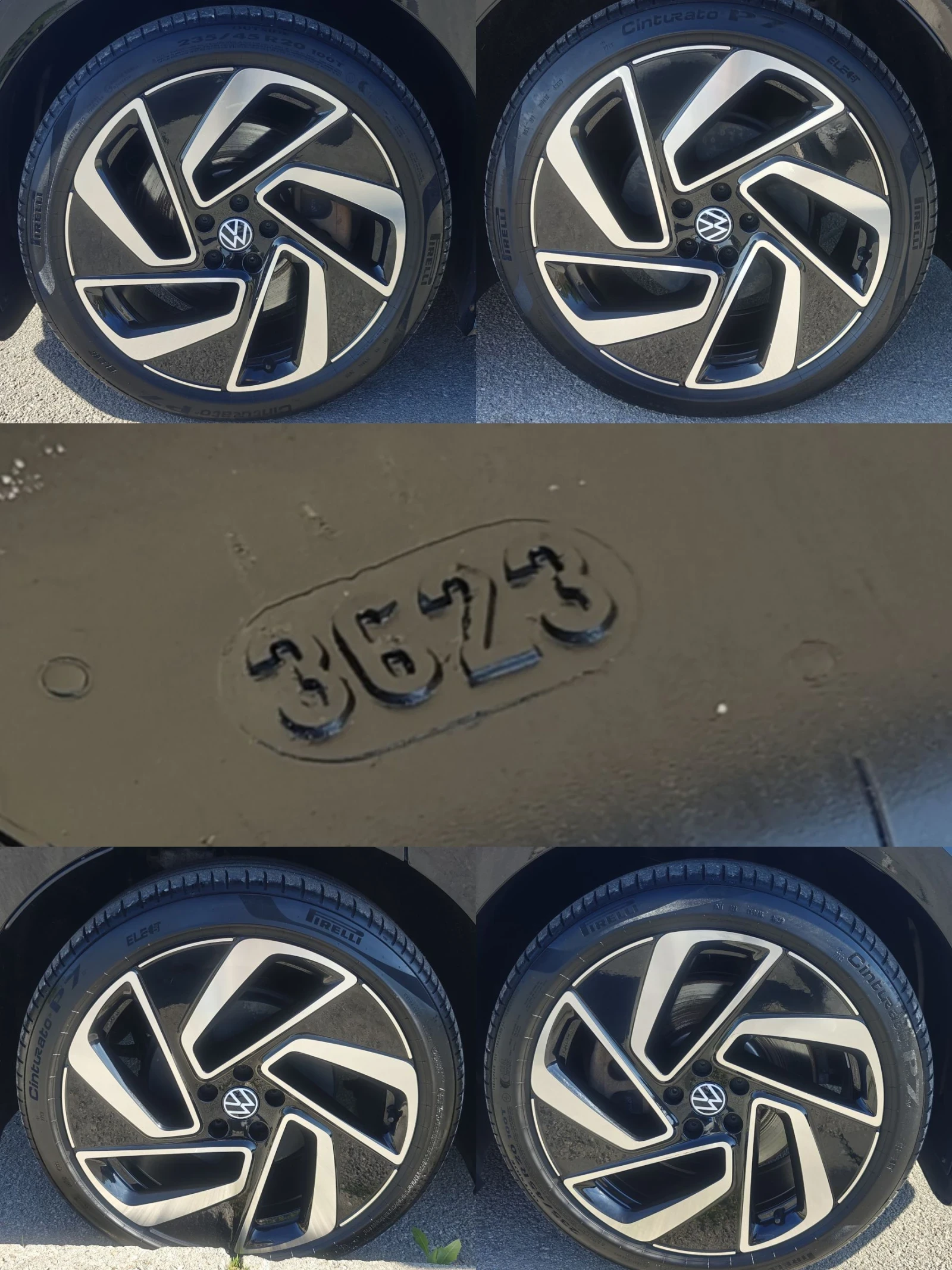 VW ID.7 PRO/82kwh/286hp/MATRIX/Mасаж/HUD/SOH100%, снимка 16 - Автомобили и джипове - 54580493