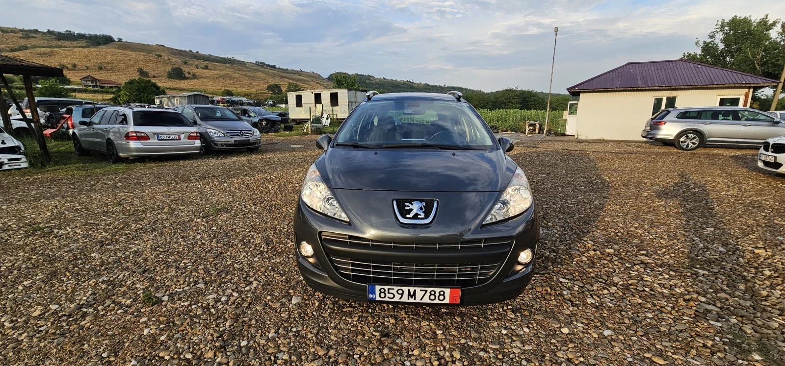Peugeot 207 207SW/1.4/95hp/panorama/128299km!!!, снимка 7 - Автомобили и джипове - 55151705