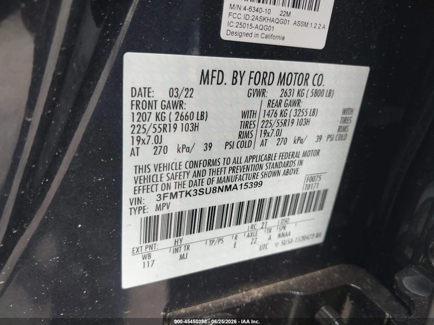 Ford Mustang Mach-E Premium, снимка 9 - Автомобили и джипове - 55288904