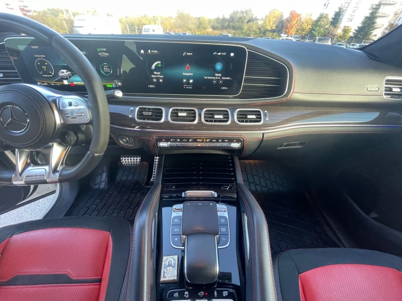 Mercedes-Benz GLE 53 4MATIC COUPE/BURMESTER/ALCANTARA/HEAD UP/FULL, снимка 13 - Автомобили и джипове - 52524251