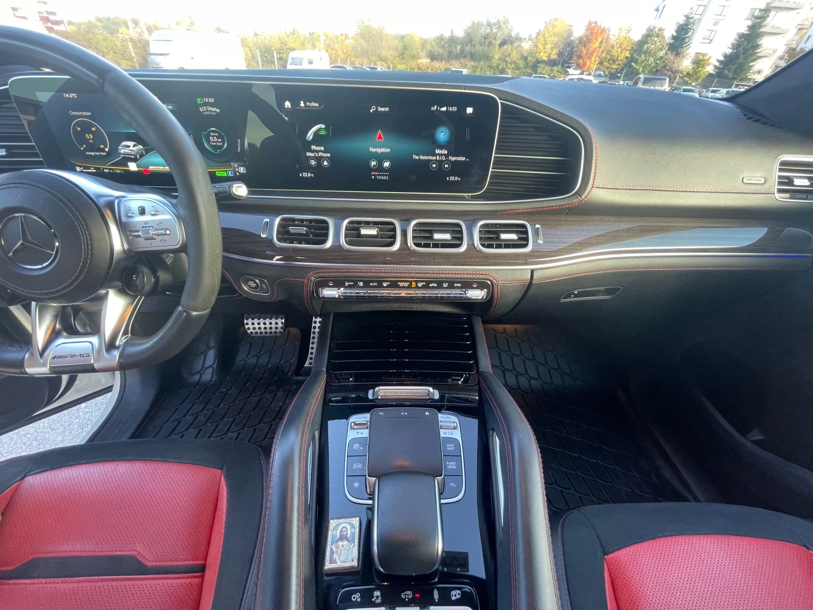 Mercedes-Benz GLE 53 4MATIC COUPE/BURMESTER/ALCANTARA/HEAD UP/FULL | Mobile.bg   13