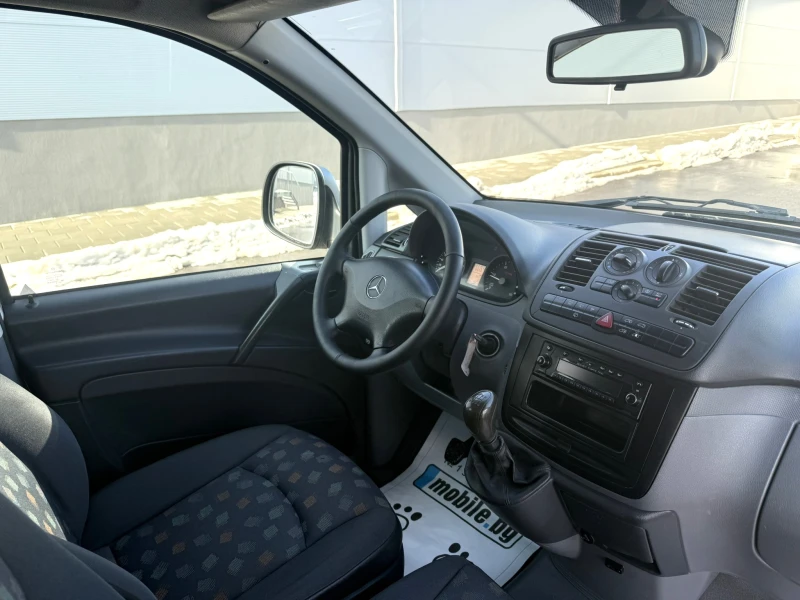 Mercedes-Benz Vito 115 2.2 CDI 150кс. Клима 6 места, снимка 10 - Бусове и автобуси - 48788348