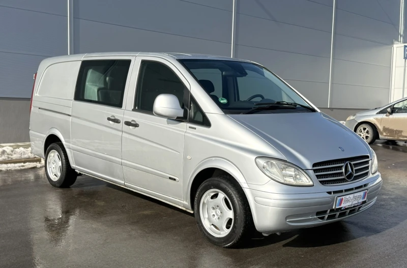 Mercedes-Benz Vito 115 2.2 CDI 150кс. Клима 6 места, снимка 3 - Бусове и автобуси - 48788348