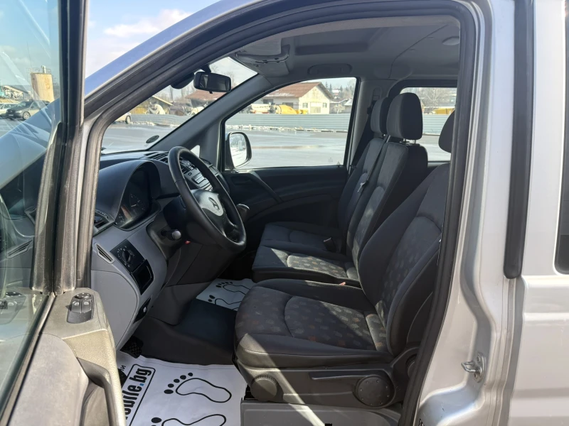 Mercedes-Benz Vito 115 2.2 CDI 150кс. Клима 6 места, снимка 8 - Бусове и автобуси - 48788348