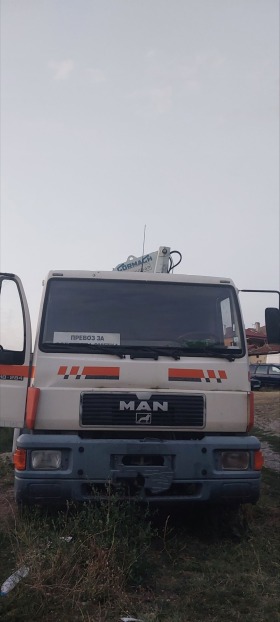 Man 19.280 Самосвал с кран на GORMACH, снимка 2 - Камиони - 45029011