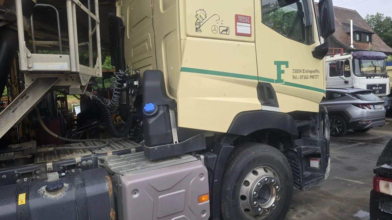 Renault T 460 / 6X4 / ретардер / хидравл.помпа, снимка 17 - Камиони - 55645712