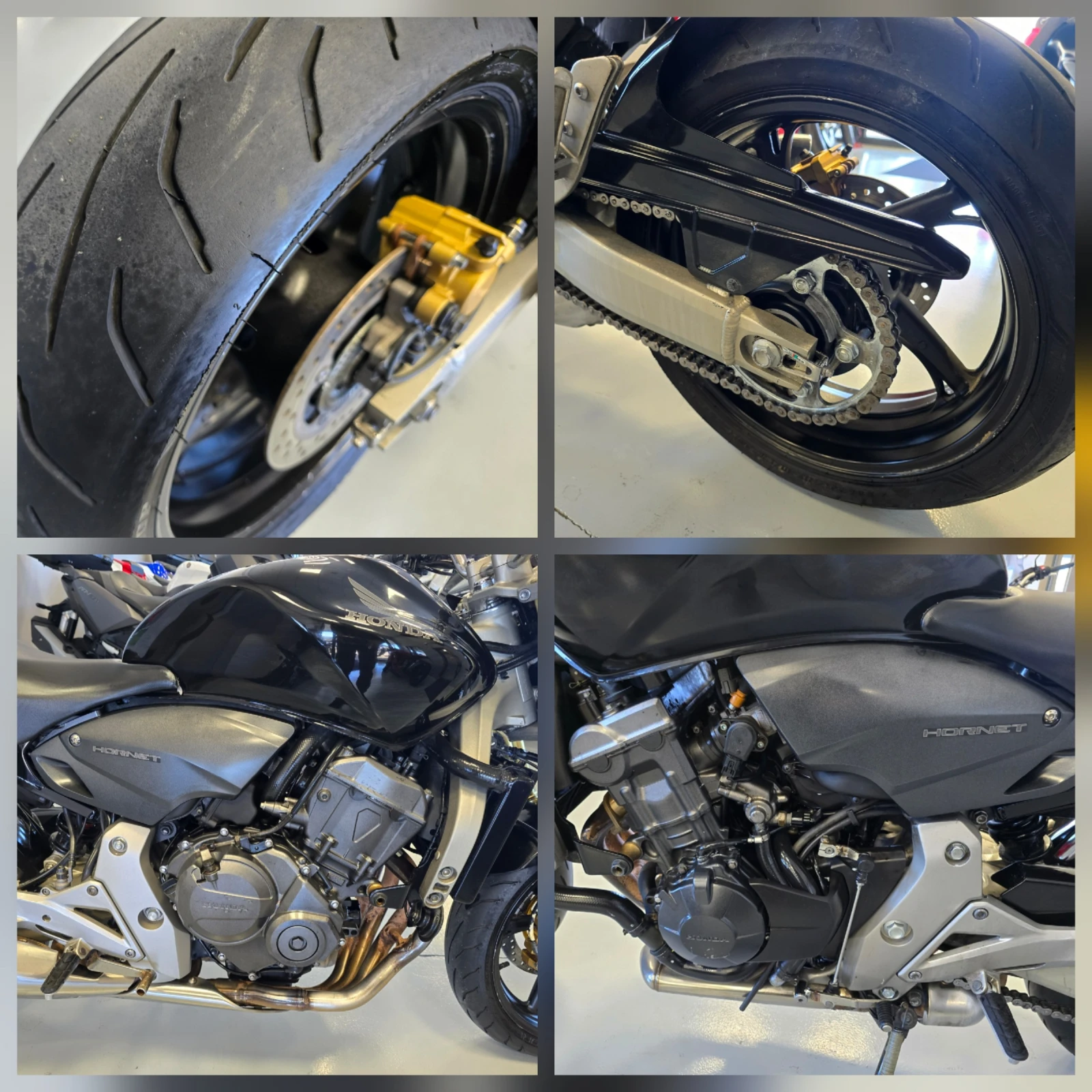 Honda Hornet 600ie, ABS, 2008г., снимка 15 - Мотоциклети и мототехника - 54145126