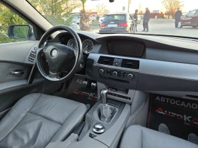 BMW 520 2.2i-170кс= 6СК= ПОДГРЕВ= АВТОПИЛОТ= ОБСЛУЖЕН, снимка 13