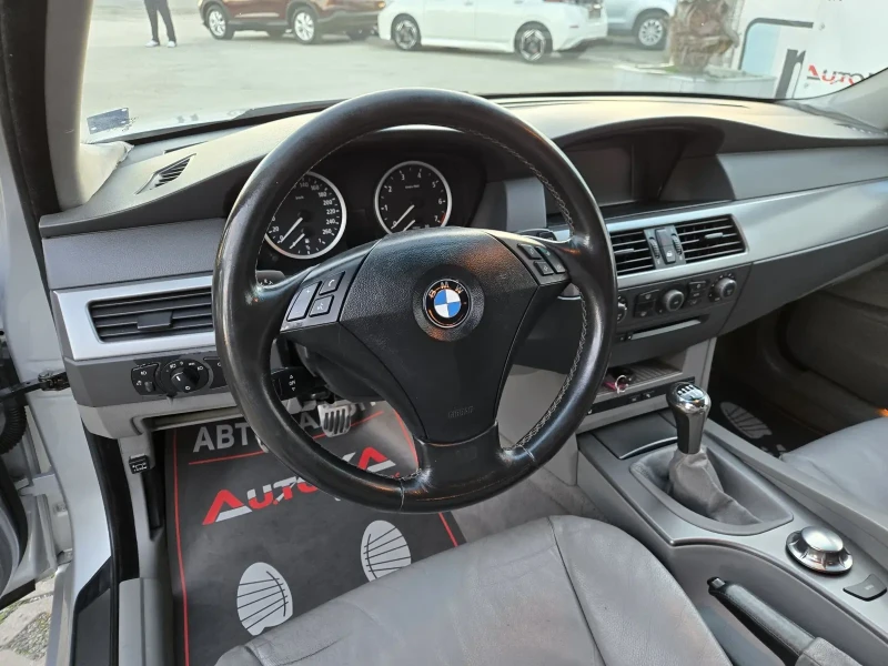 BMW 520 2.2i-170кс= 6СК= ПОДГРЕВ= АВТОПИЛОТ= ОБСЛУЖЕН, снимка 8 - Автомобили и джипове - 52755496