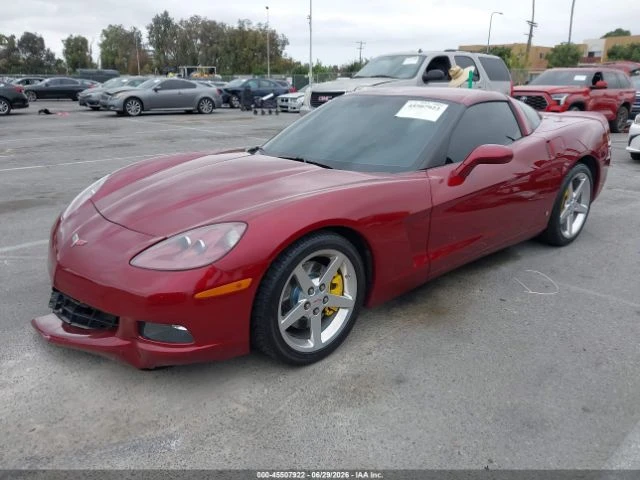 Chevrolet Corvette 6.0* LS2* V8* КОЖА* RED-CANDY* , снимка 2 - Автомобили и джипове - 56361529
