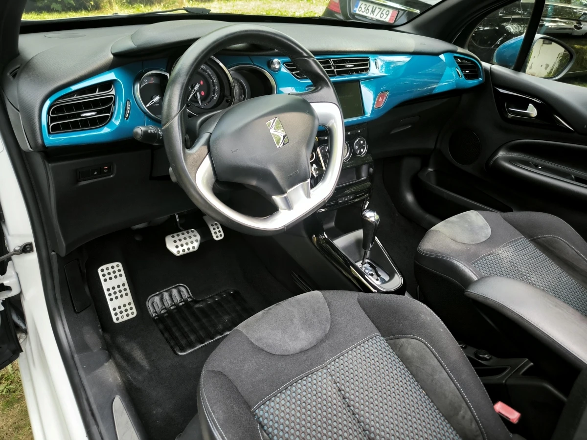 Citroen DS3 Cabrio 1.2i 110hp, снимка 9 - Автомобили и джипове - 54164169