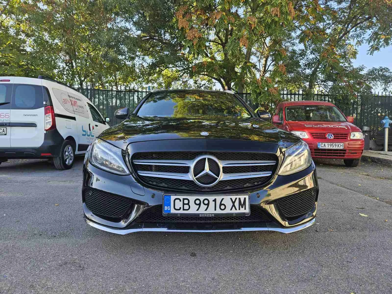 Mercedes-Benz C 220 Cdi AMG! BURMESTER! FULL!, снимка 2 - Автомобили и джипове - 55099868