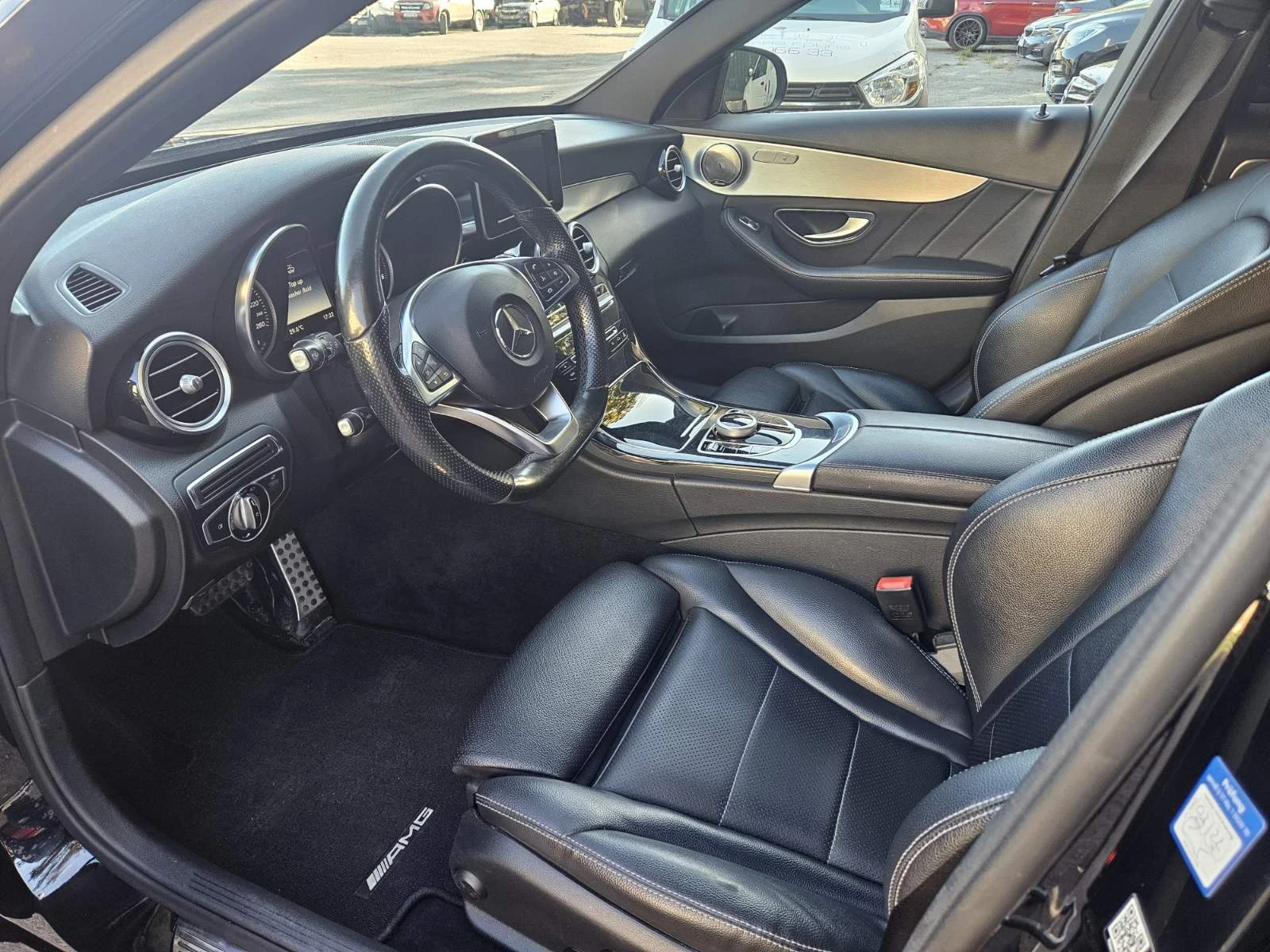 Mercedes-Benz C 220 Cdi AMG! BURMESTER! FULL!, снимка 8 - Автомобили и джипове - 55099868